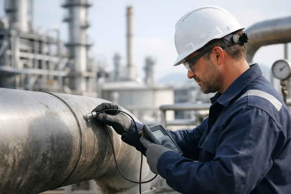 Por que medir espessuras em ativos industriais?