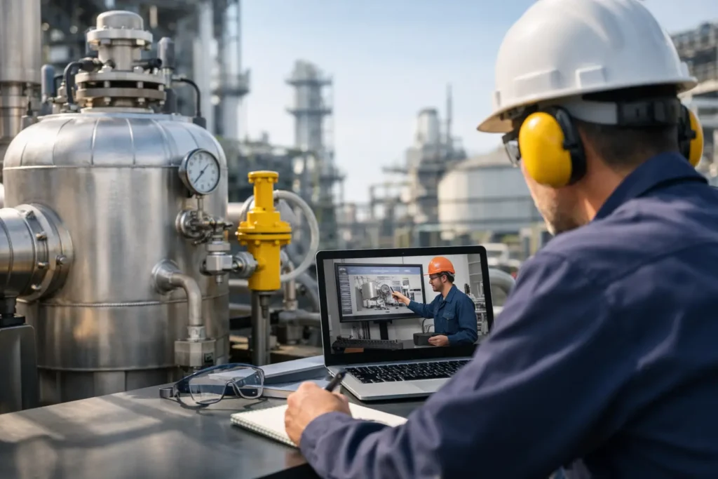 Curso NR 13 EAD para uma operação industrial segura
