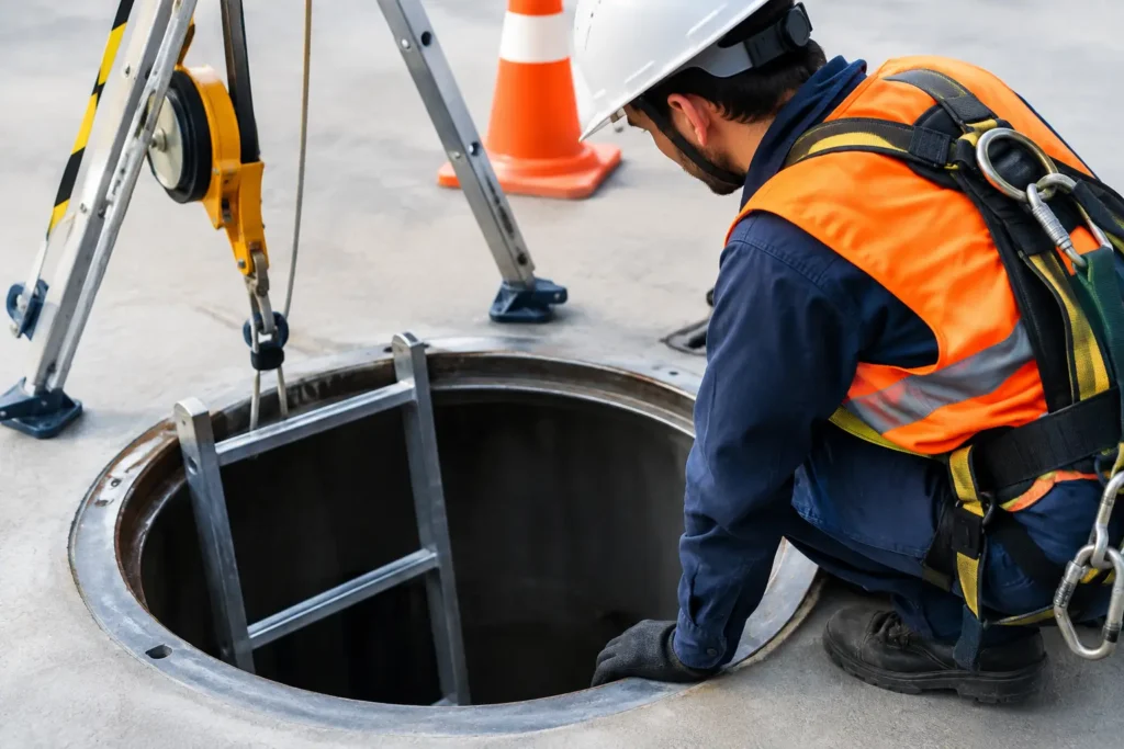 Guia de segurança para espaços confinados